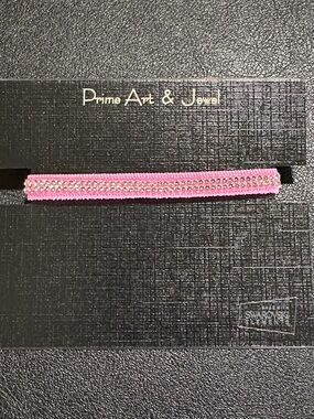 Pink Prime Art & Jewel Adjustable Swarovski Element Bracelet